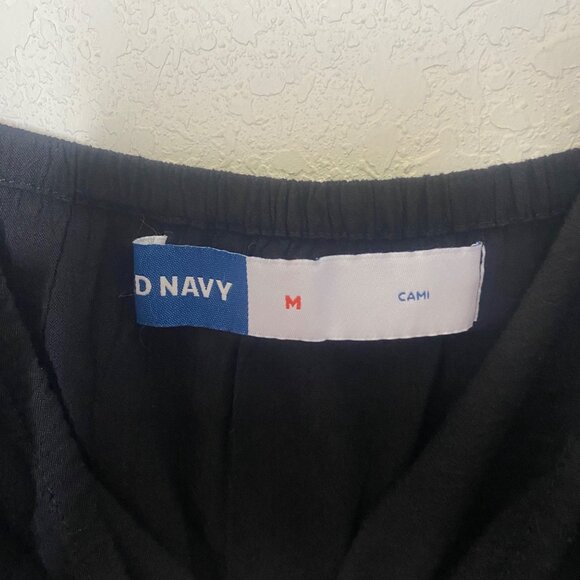 NEW‎ Cami Maxi Dress M Black Babydoll Stappy Casual Lounge Lightweight - Picture 2 of 16